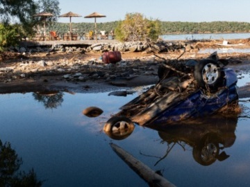Παραμένουν τα προβλήματα στη Θεσσαλία - Χωρίς νερό για 12η μέρα ο Βόλος - Σταθερά τα νερά στην Κάρλα - Μάχη για την αποκατάσταση των ζημιών