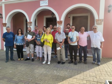 Ξεκίνησε η περιοδεία της Σίλας Αλεξίου και των υποψηφίων της παράταξης στην Κυψέλη