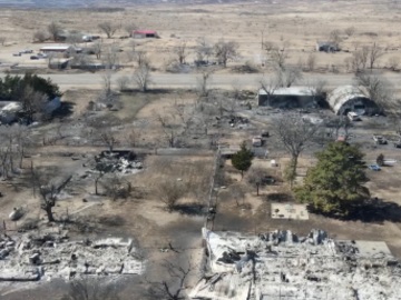 Τέξας: Μία νεκρή από την πύρινη λαίλαπα – 60 κομητείες σε κατάσταση καταστροφής