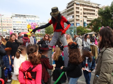 Αποκριά στον Πειραιά:Τρελλό καρναβάλι για παιδιά, Σάββατο πλατεία Κοραή - Κούλουμα στη Φρεατίδα