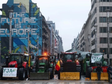 Βέλγιο: Ξανά στους δρόμους οι αγρότες – Νέα διαμαρτυρία αύριο στις Βρυξέλλες
