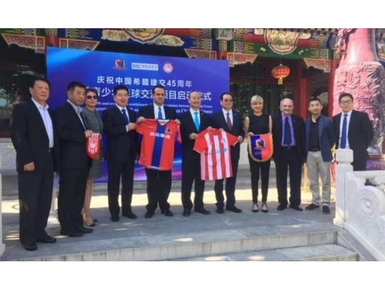 Συνεργασία με Κίνα ο Ολυμπιακός – Κρουαζιέρα στον Σαρωνικό για νεαρούς κινέζους ποδοσφαιριστές