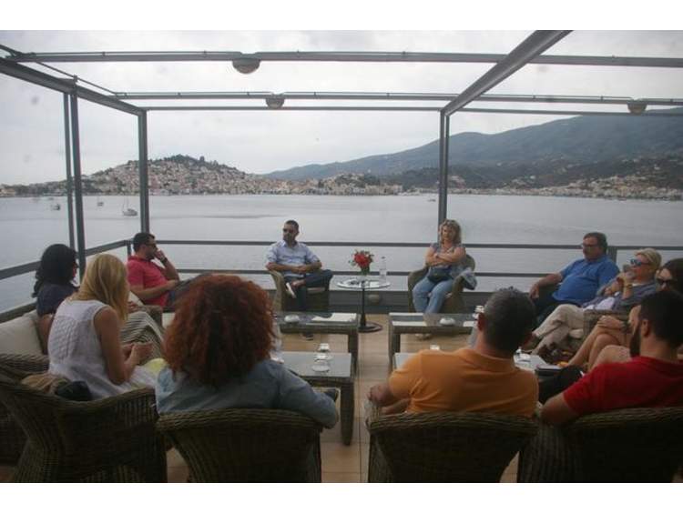 Επίσκεψη δημοσιογράφων Ελληνικών ΜΜΕ στον Πόρο