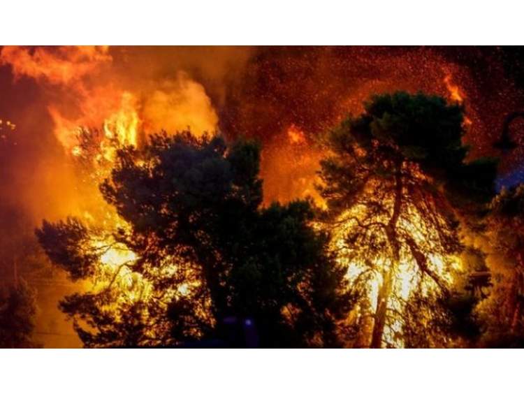 Φονικές πυρκαγιές στην Αττική - Εφιαλτική νύχτα με θύματα και ανυπολόγιστες καταστροφές